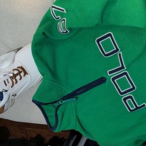 90's Vintage Polo Zip Up Pullover by Ralph Lauren